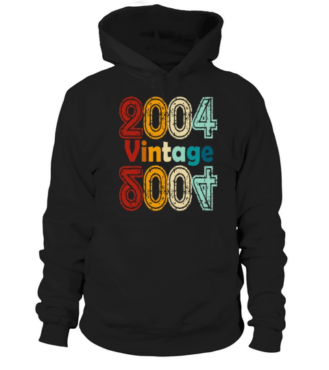 2004 vintage vintage retro birthday gift Hoodie Unisex