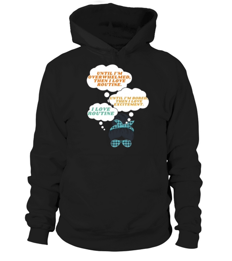 ADHD Quote Hoodie Unisex
