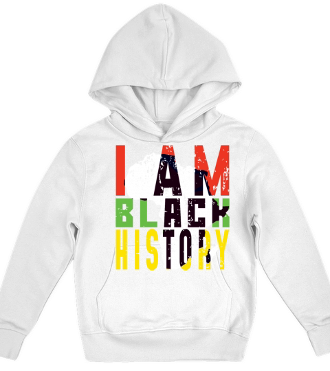 Africa Black History Pride Black History Month Kids Hoodie