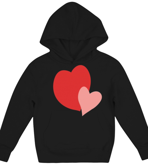 Funny valentine Ouete valentines day made Kids Hoodie