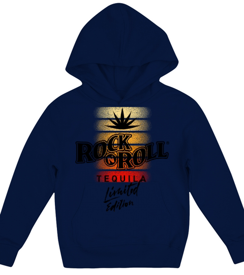 Rock N Roll Tequila Third Collection Kids Hoodie