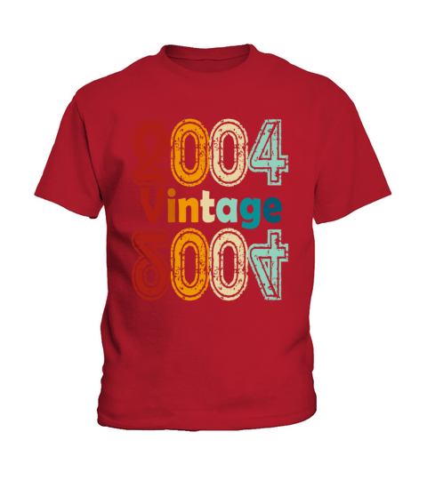 2004 vintage vintage retro birthday gift Kids T-Shirt