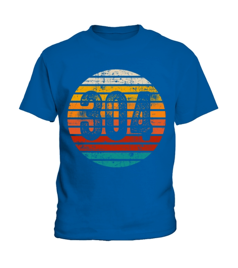Distressed Vintage Sunset 304 Area Code Kids T-Shirt