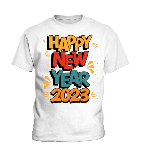 Happy New Year 2023 Kids T-Shirt