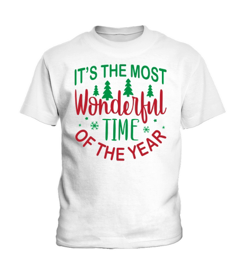 Its The Most Wonderful Time Of The Year Kids T-Shirt