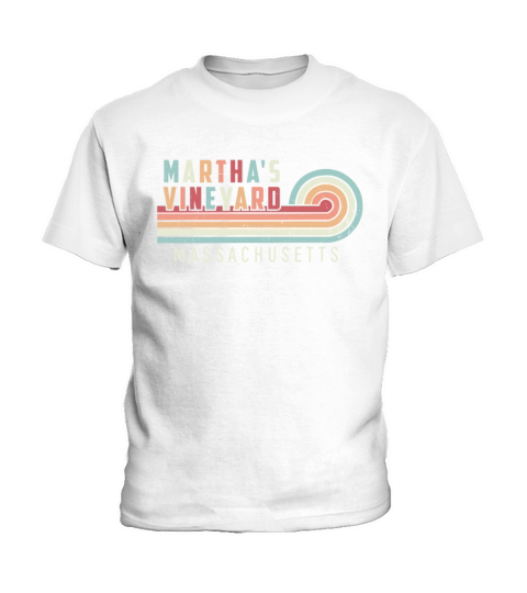 Marthas Vineyard National Park Vintage Kids T-Shirt