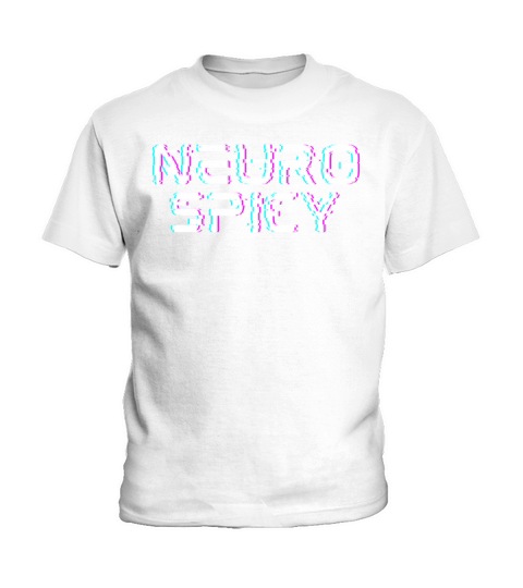Neuro Spicy Vaporwave Spectrum Autism Awareness Kids T-Shirt