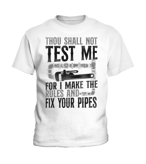 Plumbing Plumber Christian Vintage Kids T-Shirt