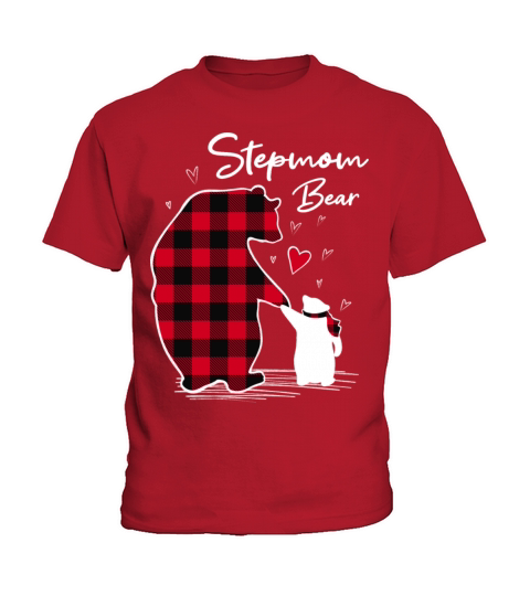 Stepmom Bear Kids T-Shirt