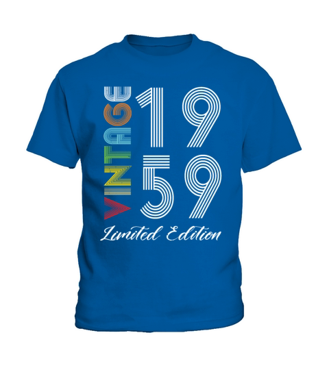 Vintage 1959 Vintage Birthday Retro Vintage Kids T-Shirt