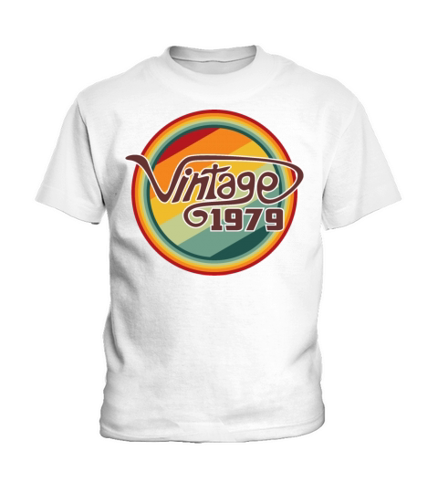 Vintage 1979 curve Kids T-Shirt