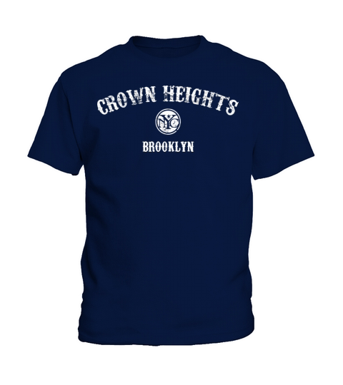 Vintage Crown Heights Brooklyn Kids T-Shirt