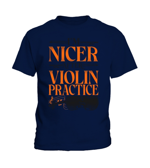 Violin Violinist Vintage Im Nicer Kids T-Shirt