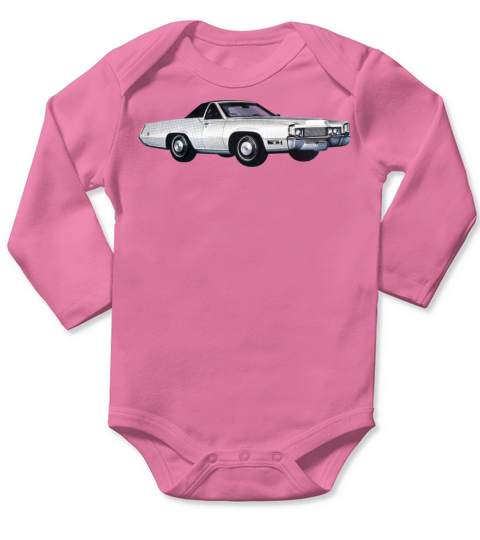 1969 Cadillac Eldorado Supercoupe Long Sleeve Baby One-Piece
