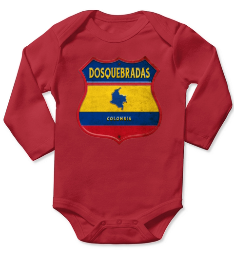 Dosquebradas Colombia coat of arms design Long Sleeve Baby One-Piece