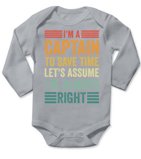 Tugboat Quote For A Tug Captain Tug Life Long Sleeve Baby One-Piece