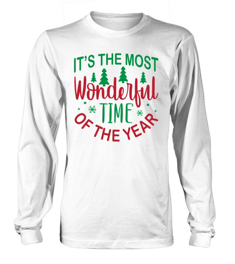 Its The Most Wonderful Time Of The Year Long sleeved Unisex