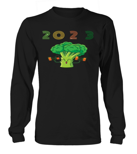 Neon Rainbow Retro 2023 NewYear Vintage Stronger Long sleeved Unisex
