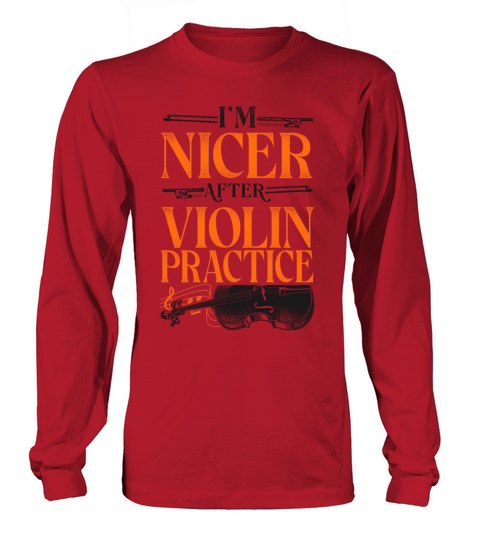 Violin Violinist Vintage Im Nicer Long sleeved Unisex