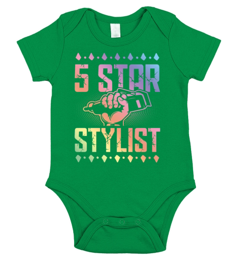 5 star stylist Short Sleeve Baby One-Piece