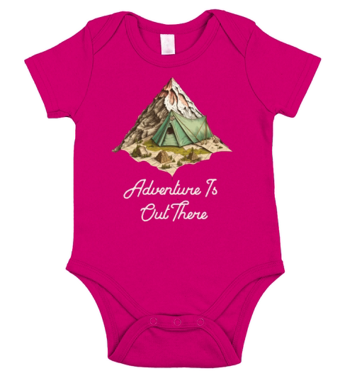 custom Camping topography gift for topographer Short Sleeve Baby One-Piece
