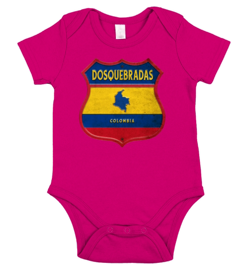 Dosquebradas Colombia coat of arms design Short Sleeve Baby One-Piece