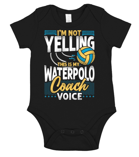 Water Polo Coach Vintage Im Not Short Sleeve Baby One-Piece
