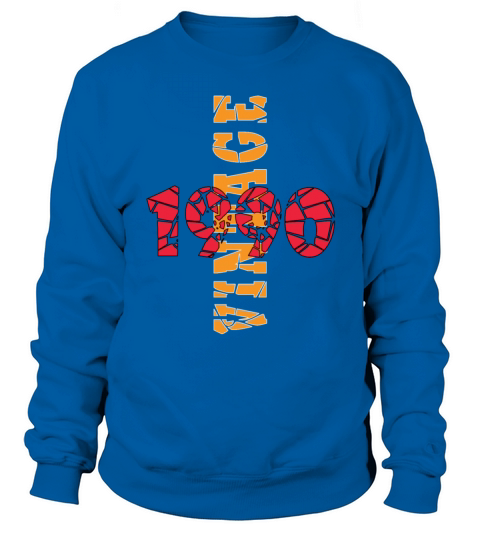 1990 Vintage Birthday Present Sweatshirt Unisex