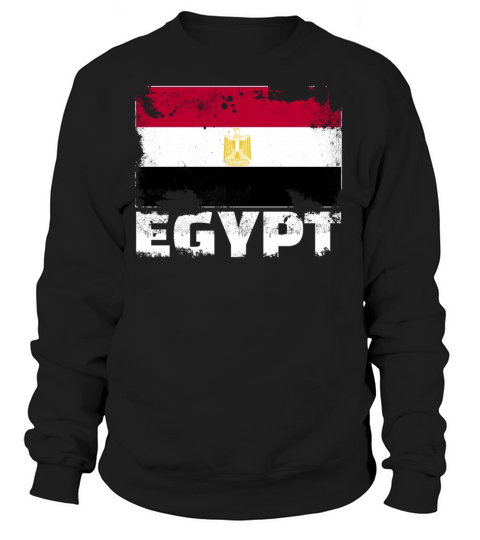 Egypt Flag Vintage Distressed Egyptian Grunge Trav Sweatshirt Unisex