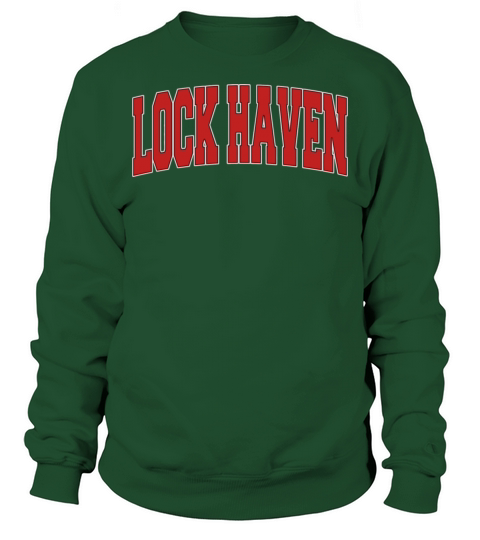 Lock Haven Pa Pennsylvania Varsity Style Usa Vinta Sweatshirt Unisex