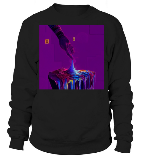 Paint it purple Sweatshirt Unisex
