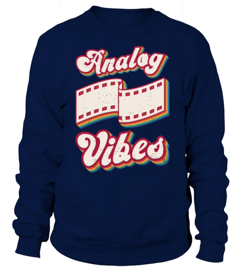 Retro Photographer Vintage Analog Vibes Sweatshirt Unisex
