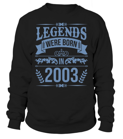 Vintage 2003 20th Birthday Gifts Men Women Sweatshirt Unisex