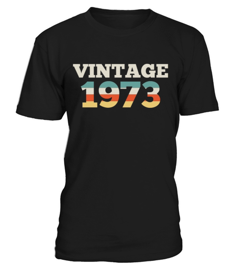 1973 Birthday Vintage 1973 Retro T-Shirt Unisex