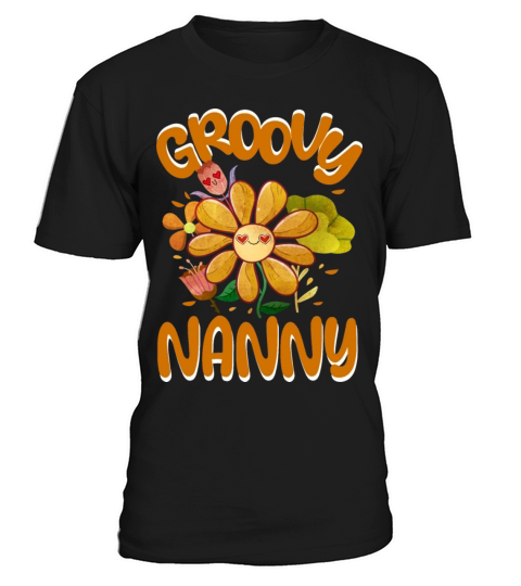 Groovy Nanny Family Matching Vintage Family T-Shirt Unisex