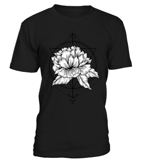 Vintage Abstract Floral Tattoo T-Shirt Unisex
