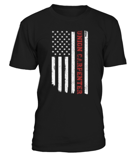 Vintage American USA Flag Union Carpenter Humor T-Shirt Unisex