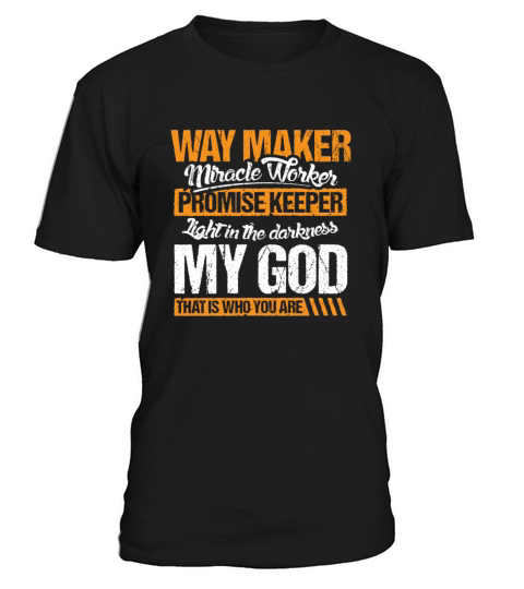 Waymaker Isaiah Jesus Christian Quote T-Shirt Unisex