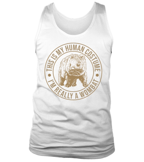 Australian Wombats Lover Human Costume Tank Top Unisex