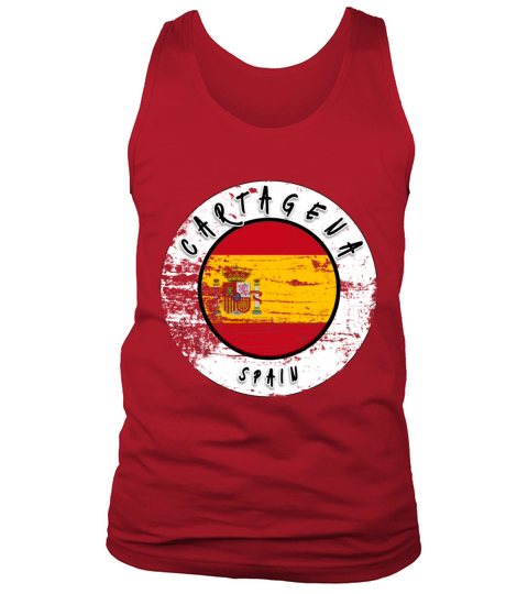 Cartagena Spain Vintage Tank Top Unisex