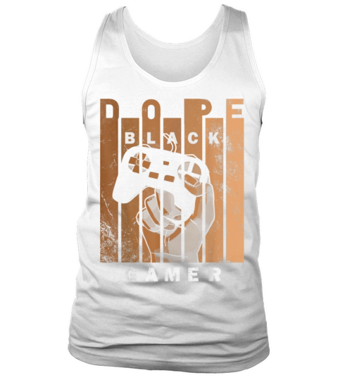 Dope Black Gamer Black histroy month design Tank Top Unisex