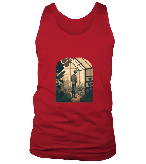 Greenhouse Allotment Garden Vintage Greenhouse Tank Top Unisex