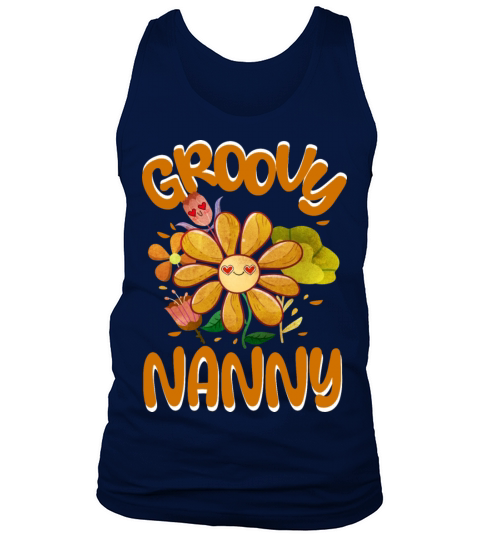 Groovy Nanny Family Matching Vintage Family Tank Top Unisex