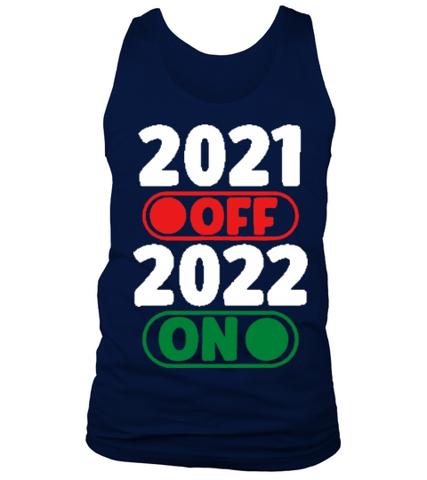 Happy New Year 2022 Tank Top Unisex