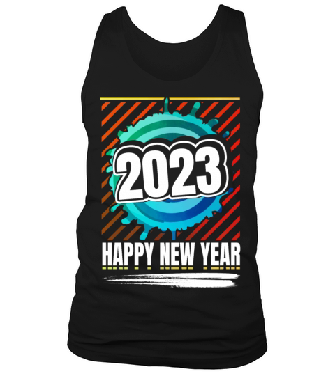 Happy New Year 2023 Tank Top Unisex
