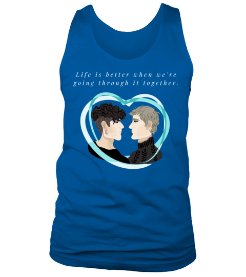 lesbian lgbtq pride valentine day 2023 valentines Tank Top Unisex