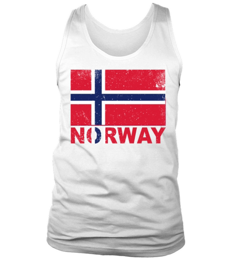 Norway Flag Vintage Scandinavian Origin Nationalit Tank Top Unisex
