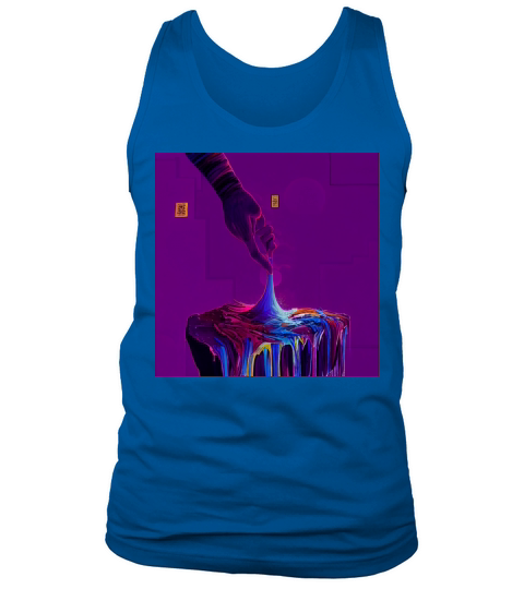 Paint it purple Tank Top Unisex