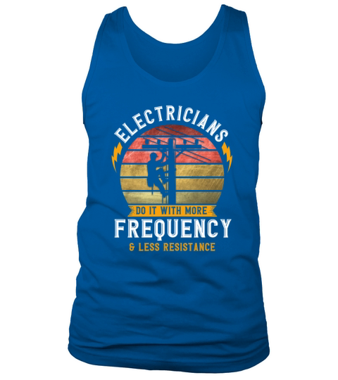 Professional Electrician Electricial Worker Tank Top Unisex