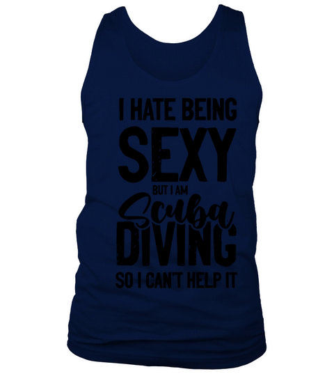 sexy suba diving Tank Top Unisex